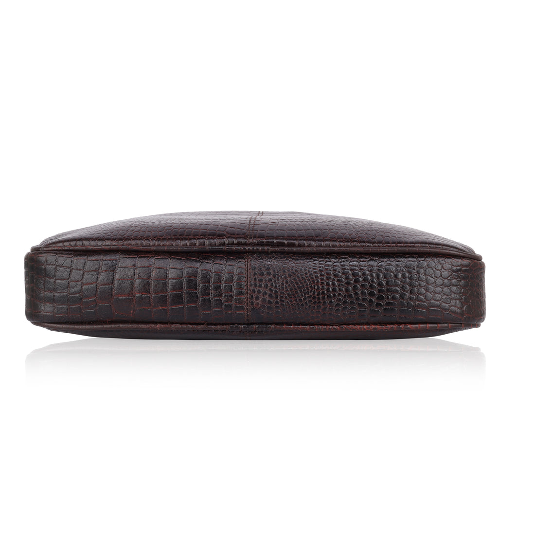 MarkStyling Crocodile Texture Laptop Bag – Luxurious Finish with Professional Appeal