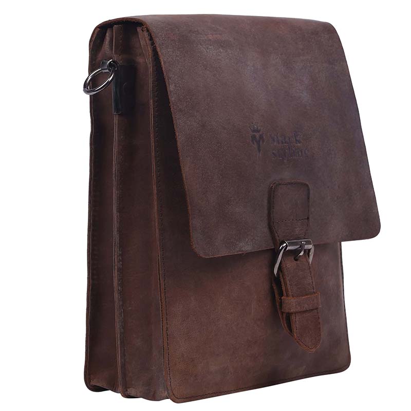 MarkStyling – Unisex – Harappa Leather Satchel Bag
