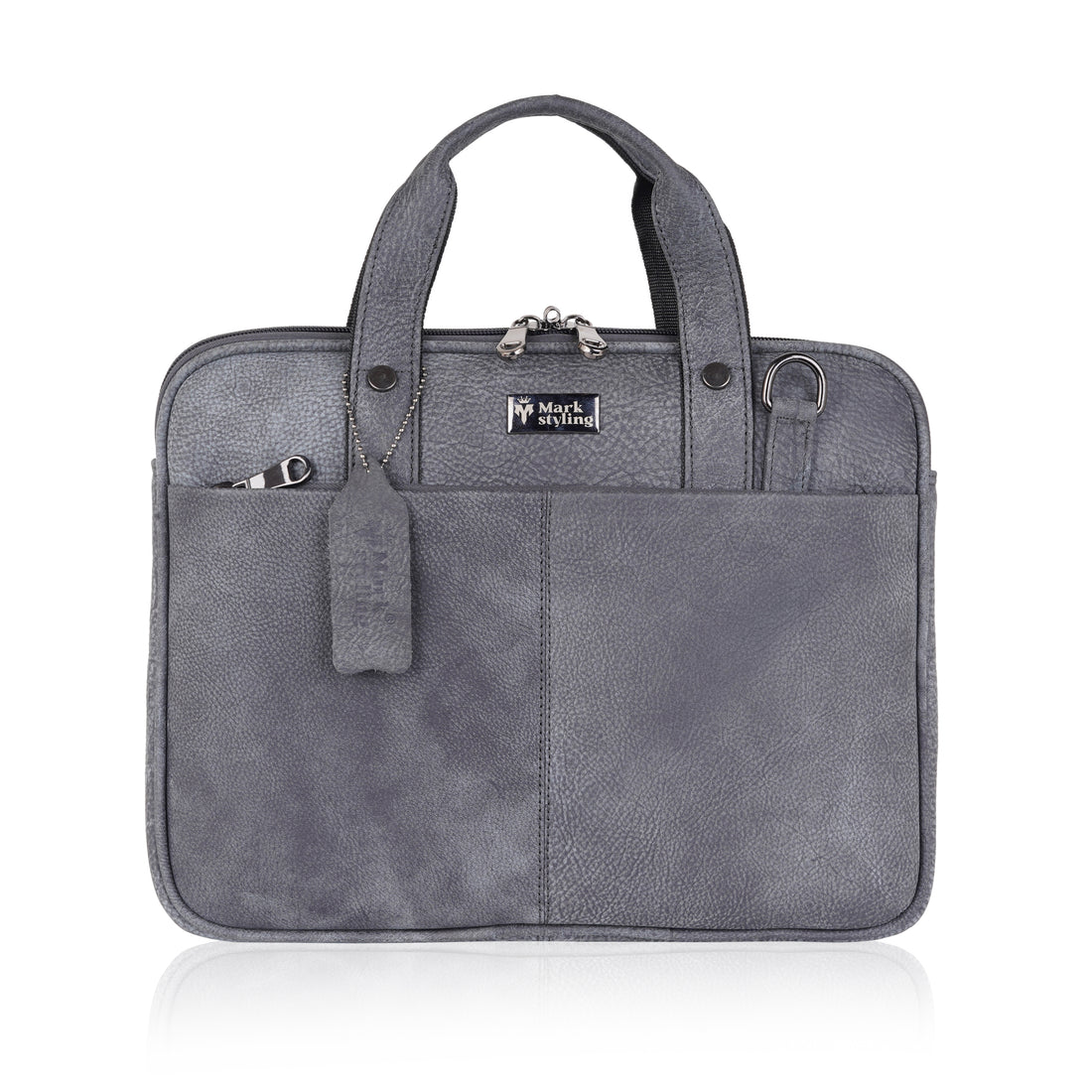 MarkStyling Premium Black Laptop Bag for Men & Women