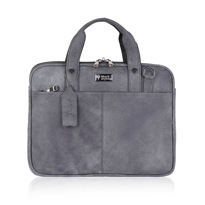 MarkStyling Premium Black Laptop Bag for Men & Women