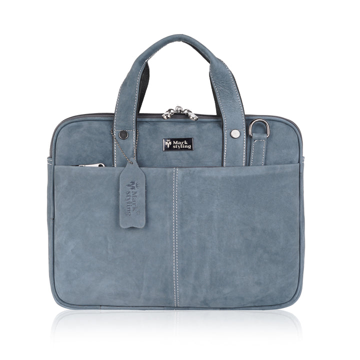 MarkStyling Premium Black Laptop Bag for Men & Women