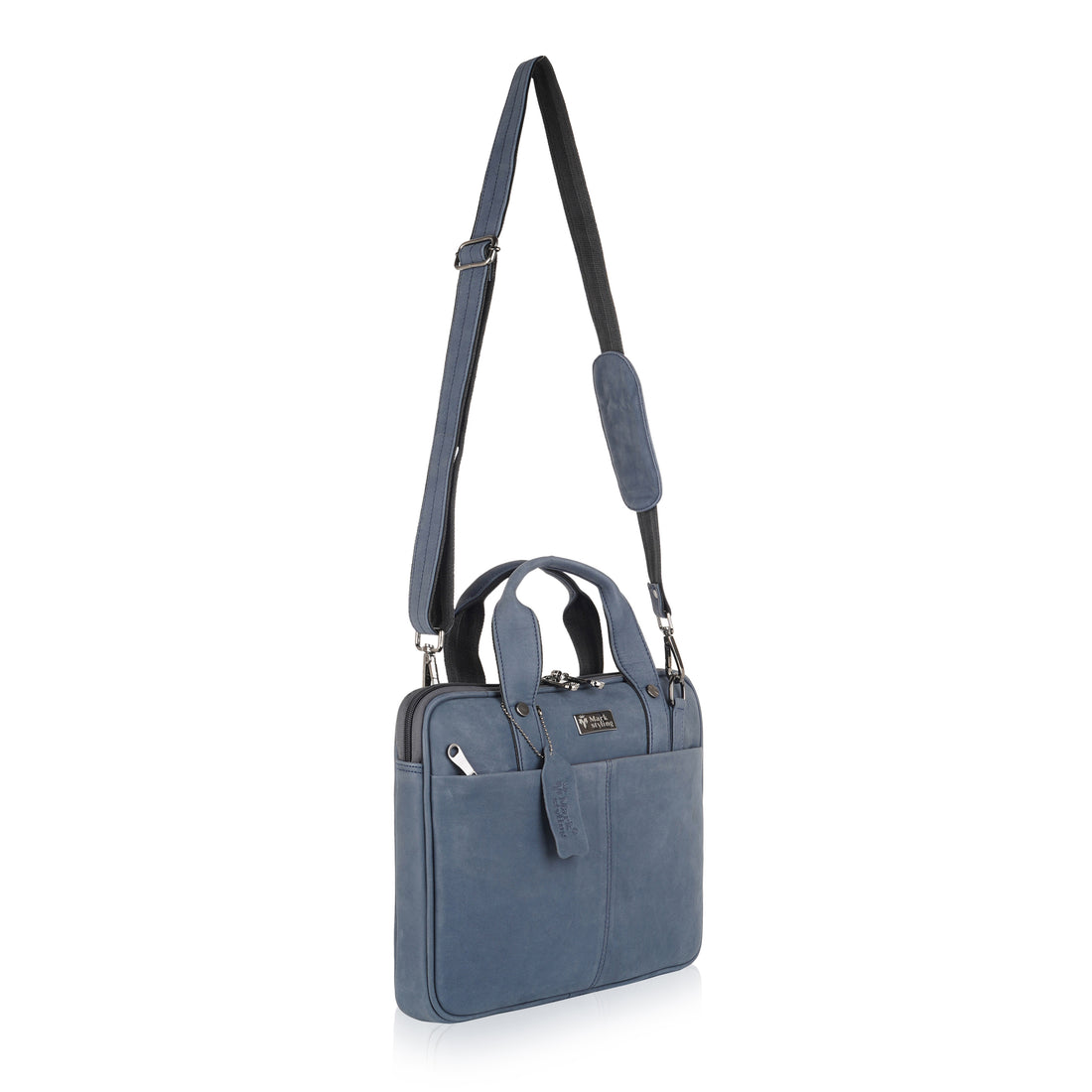 MarkStyling Premium Black Laptop Bag for Men & Women