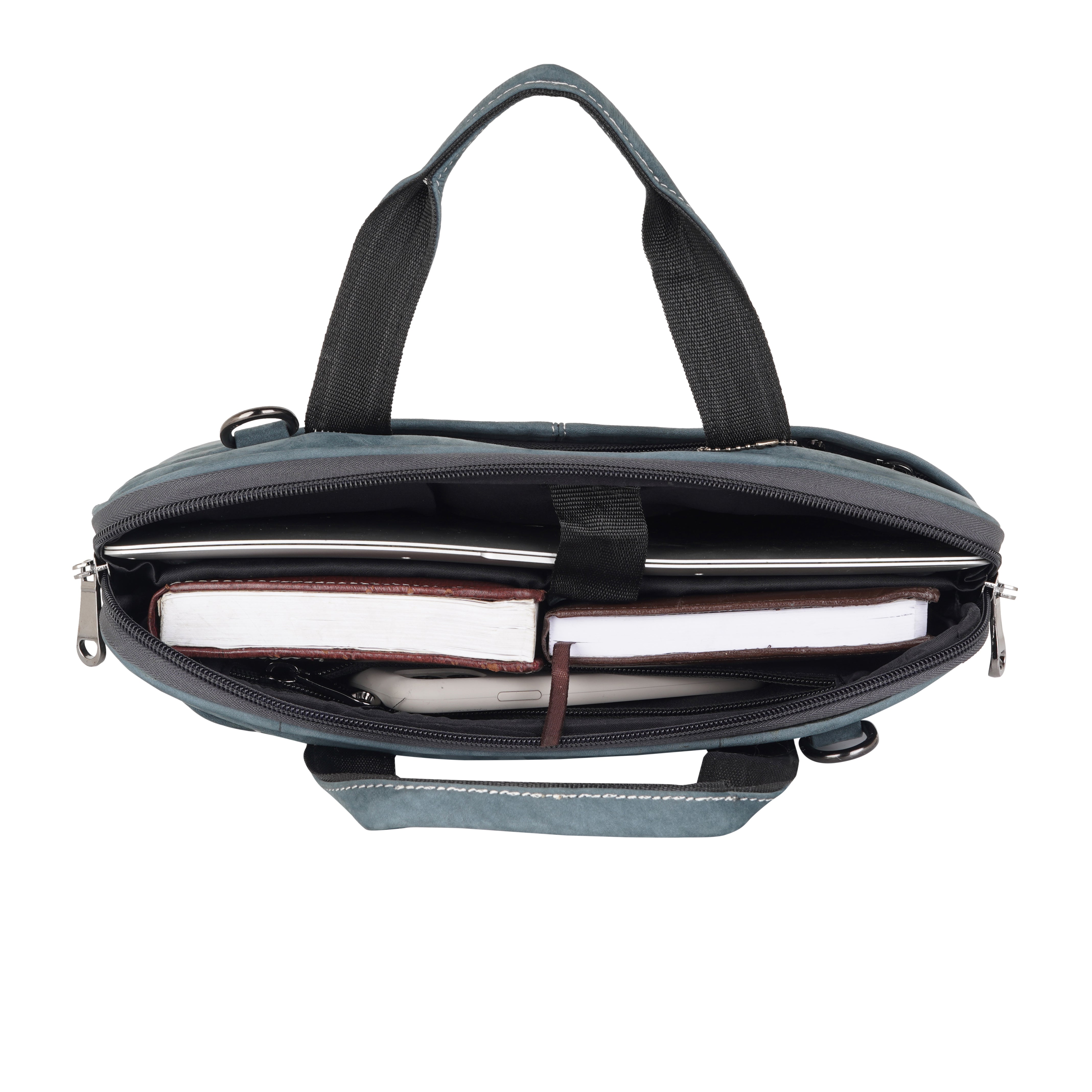 MarkStyling Premium Black Laptop Bag for Men & Women