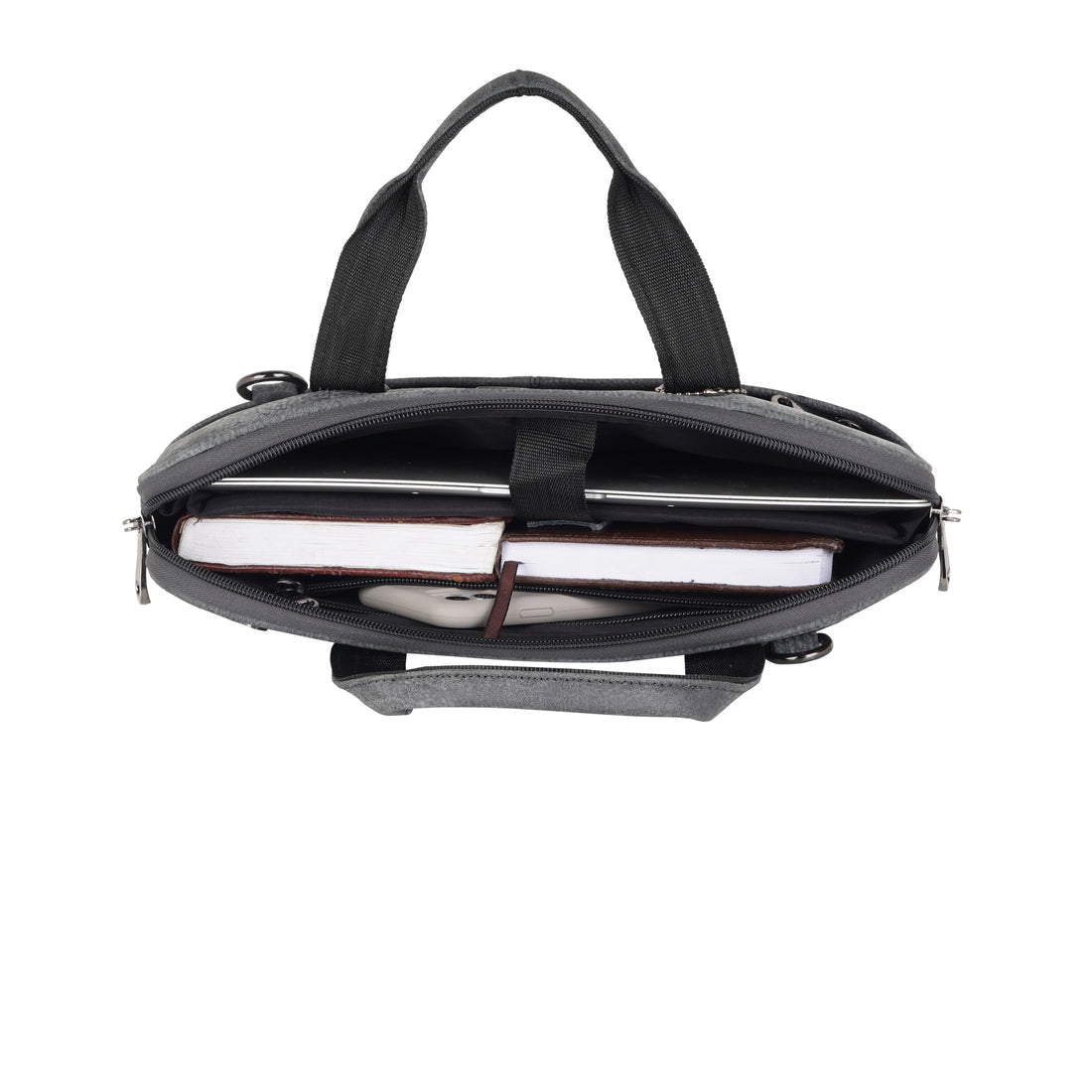 MarkStyling Premium Black Laptop Bag for Men & Women