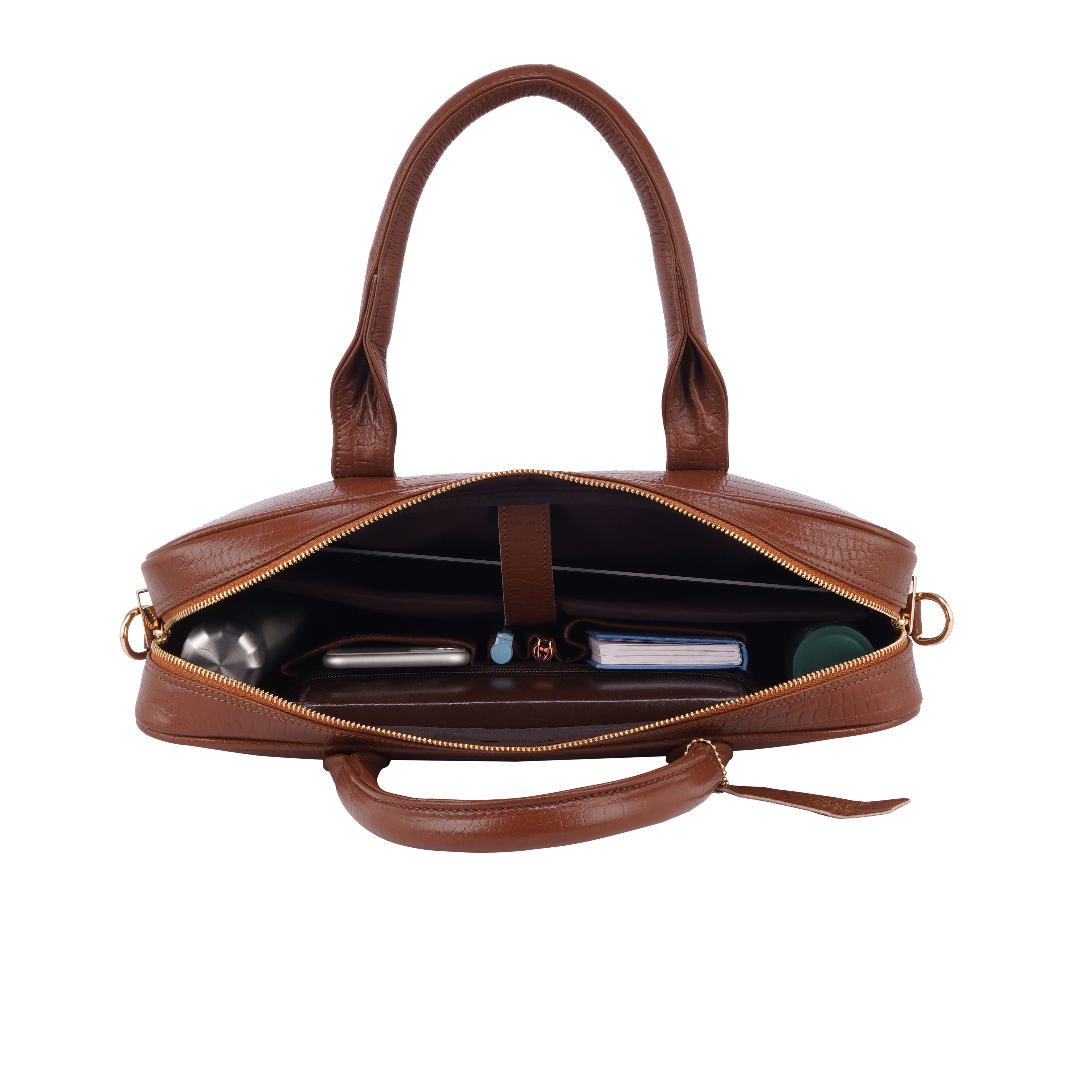 MarkStyling Premium Black Laptop Bag for Men & Women