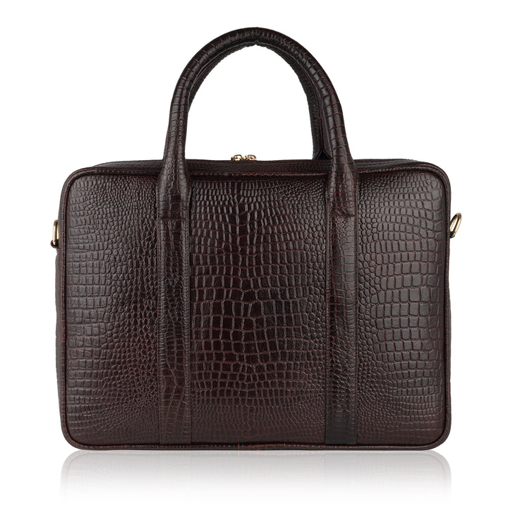 MarkStyling Premium Black Laptop Bag for Men & Women