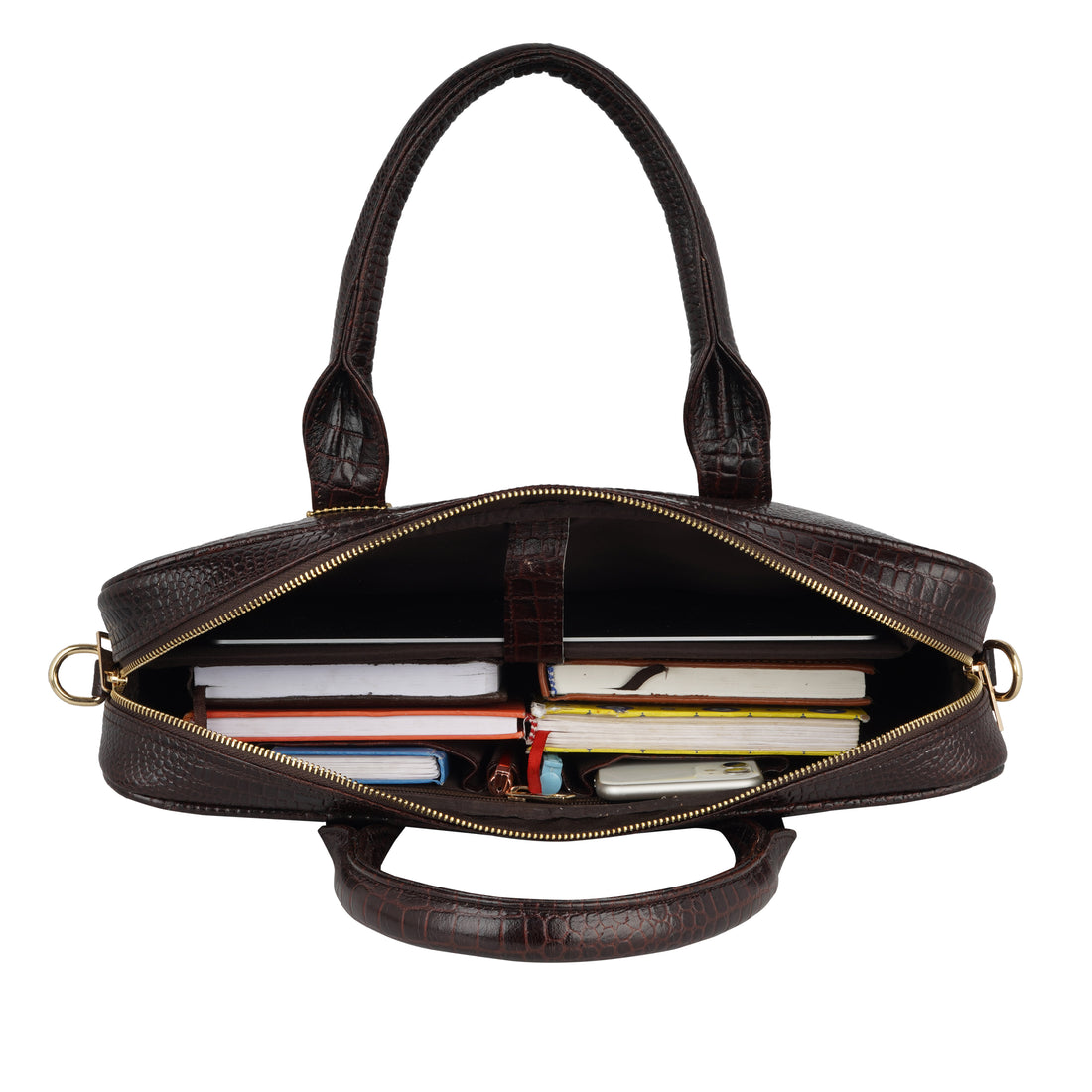 MarkStyling Premium Black Laptop Bag for Men & Women