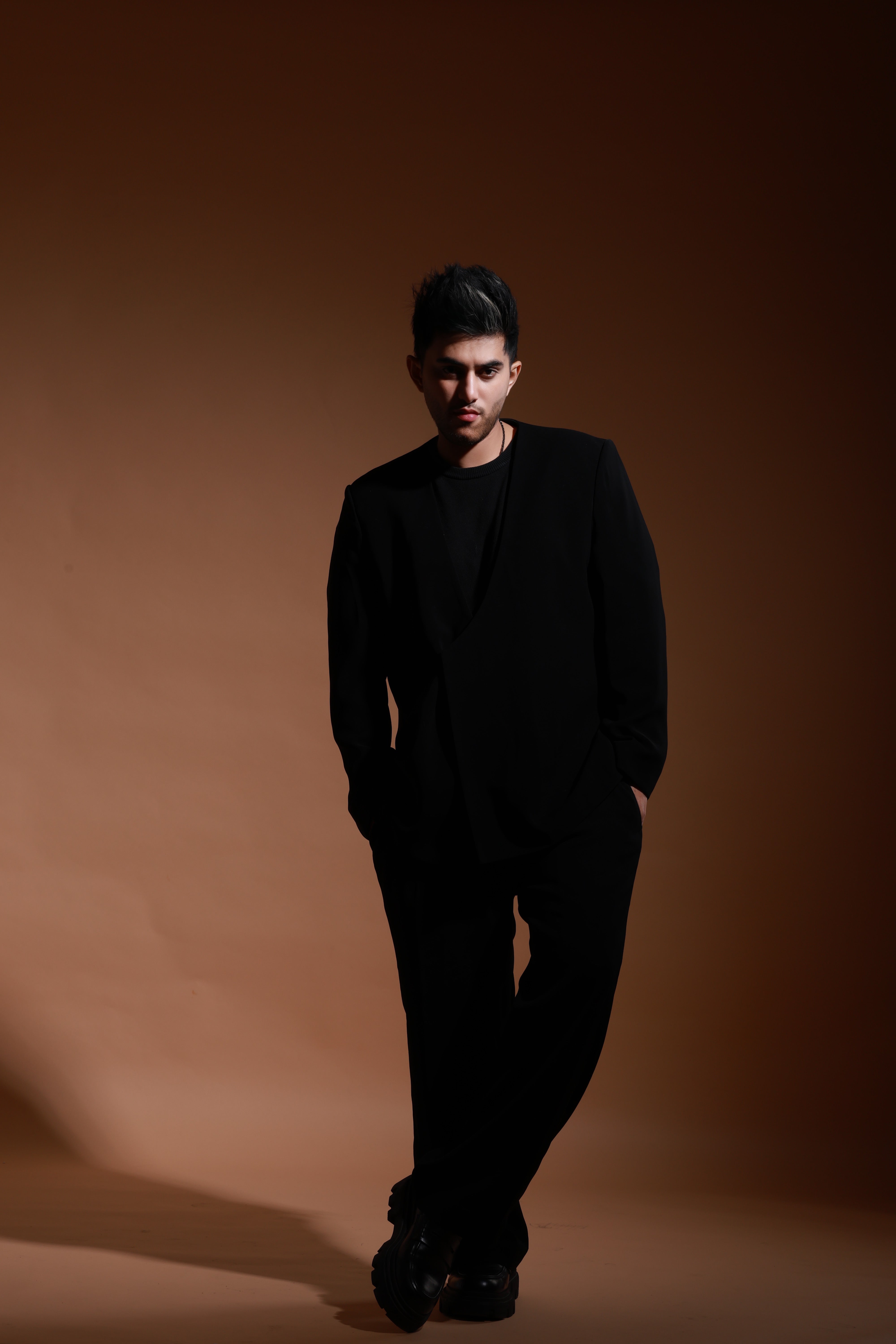 Midnight Luxe Premium Black Suit Set By The Mark Styling