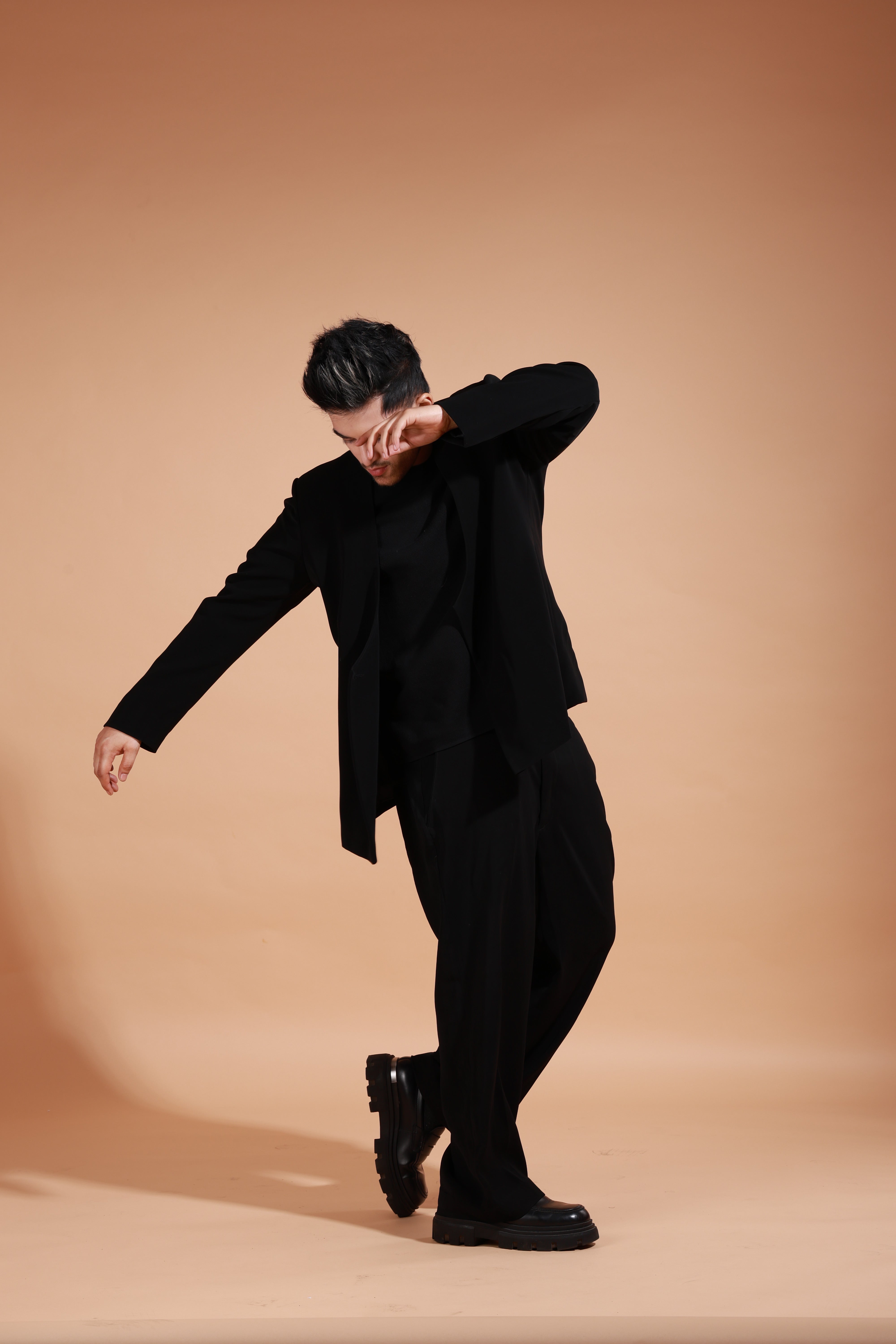 Midnight Luxe Premium Black Suit Set By The Mark Styling