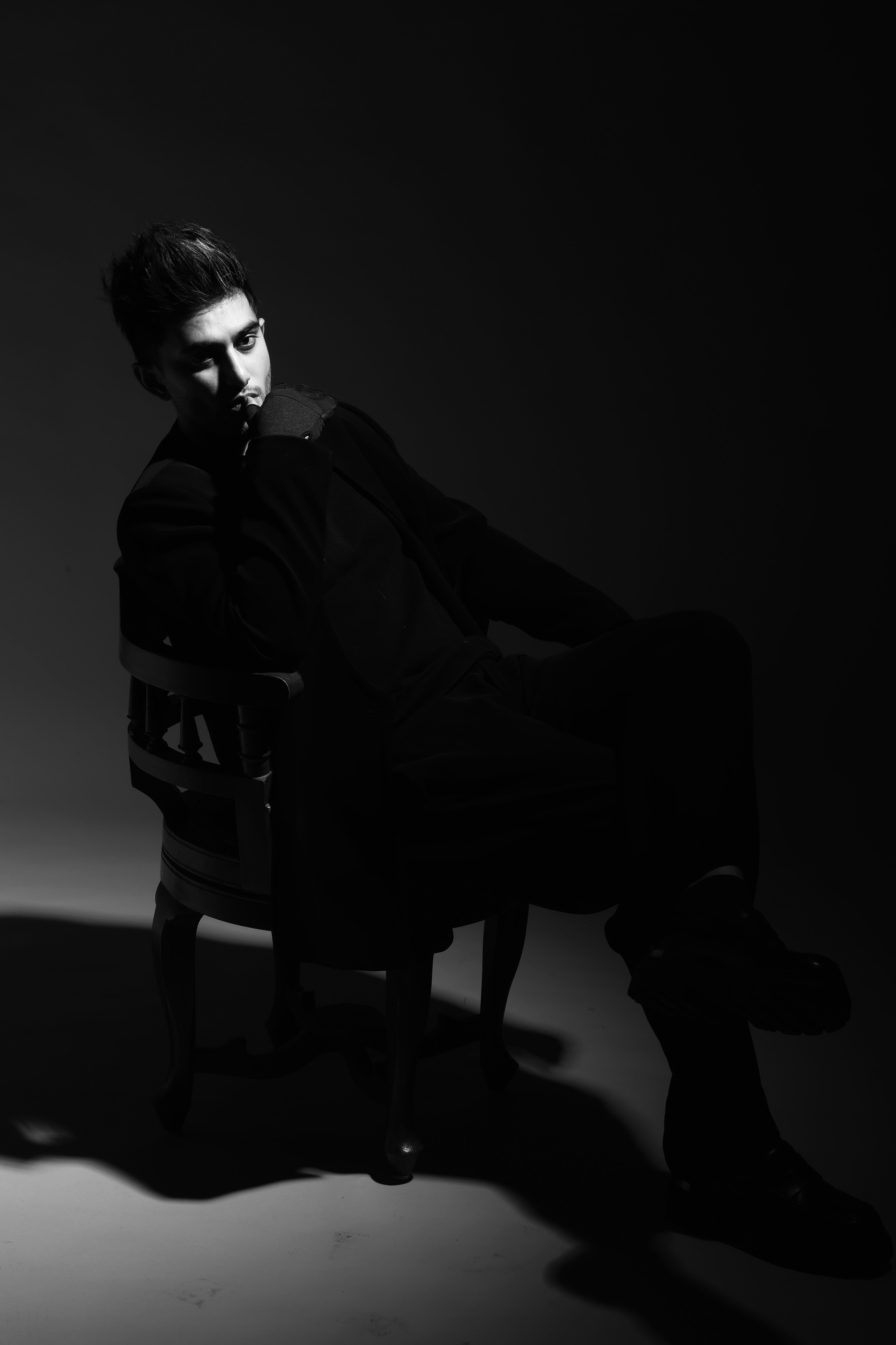 Midnight Luxe Premium Black Suit Set By The Mark Styling